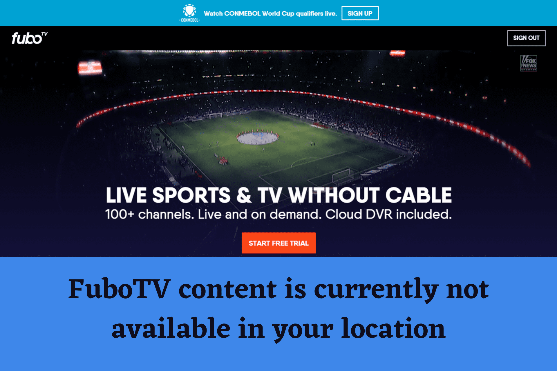 How To Trick FuboTV Location & Zip Code [Spoof Guide]