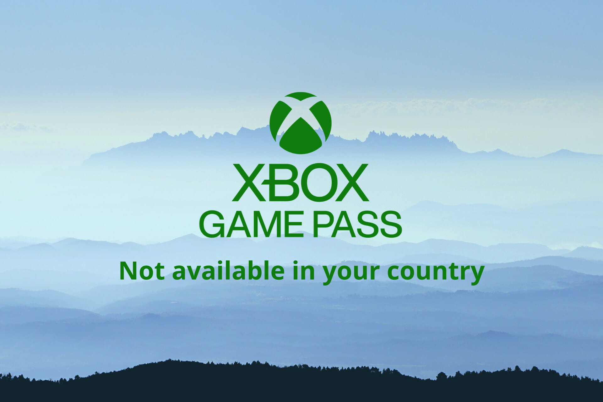 xbox game pass not available in my country