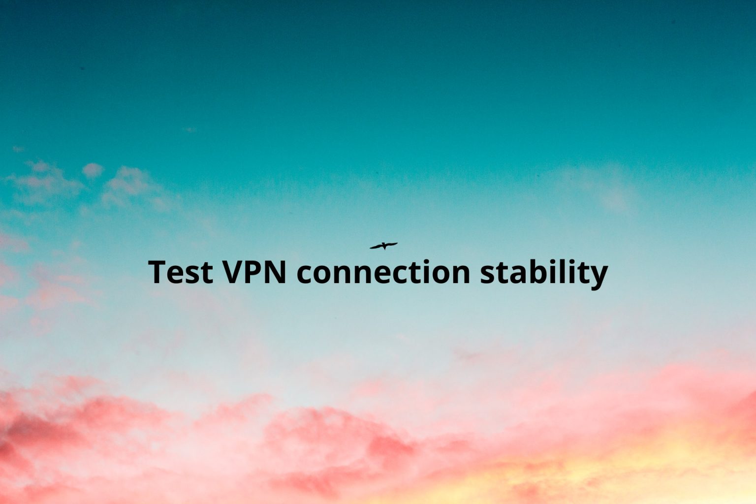 test vpn connection asa