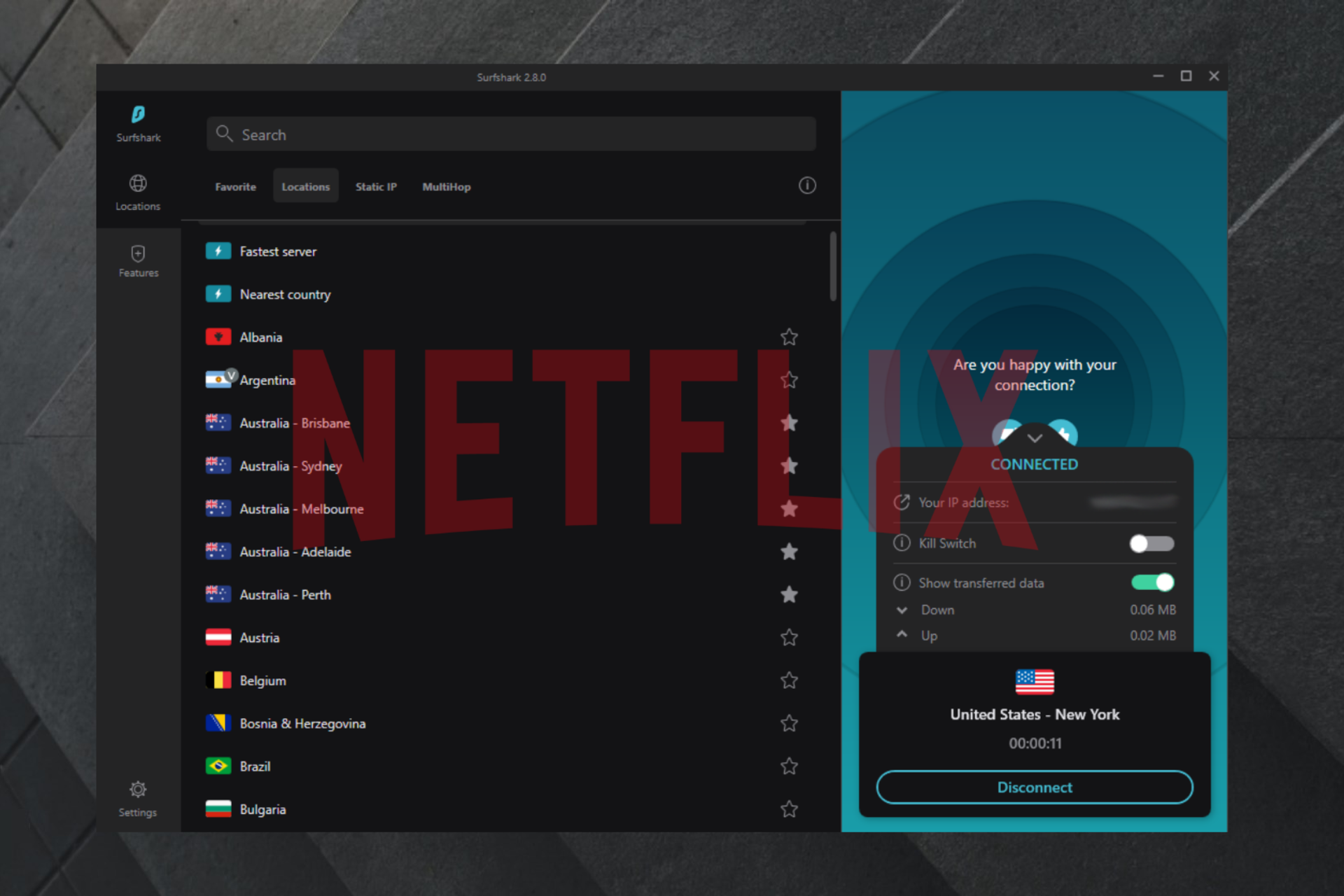 Surfshark not working with Netflix [9 tested methods]
