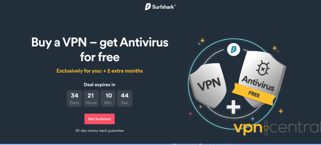 Surfshark get antivirus for free