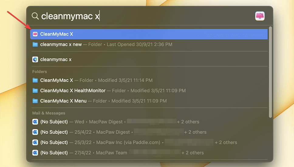 opening cleanmymac x