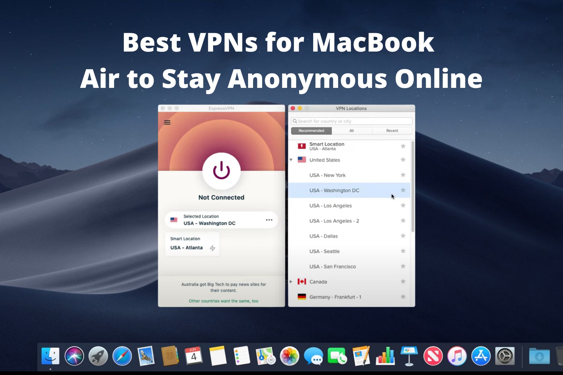 7 Best VPNs for Macbook Air to Stay Completely Anonymous