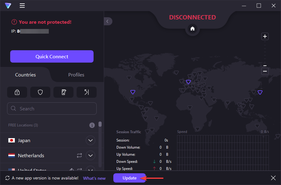 ProtonVPN update