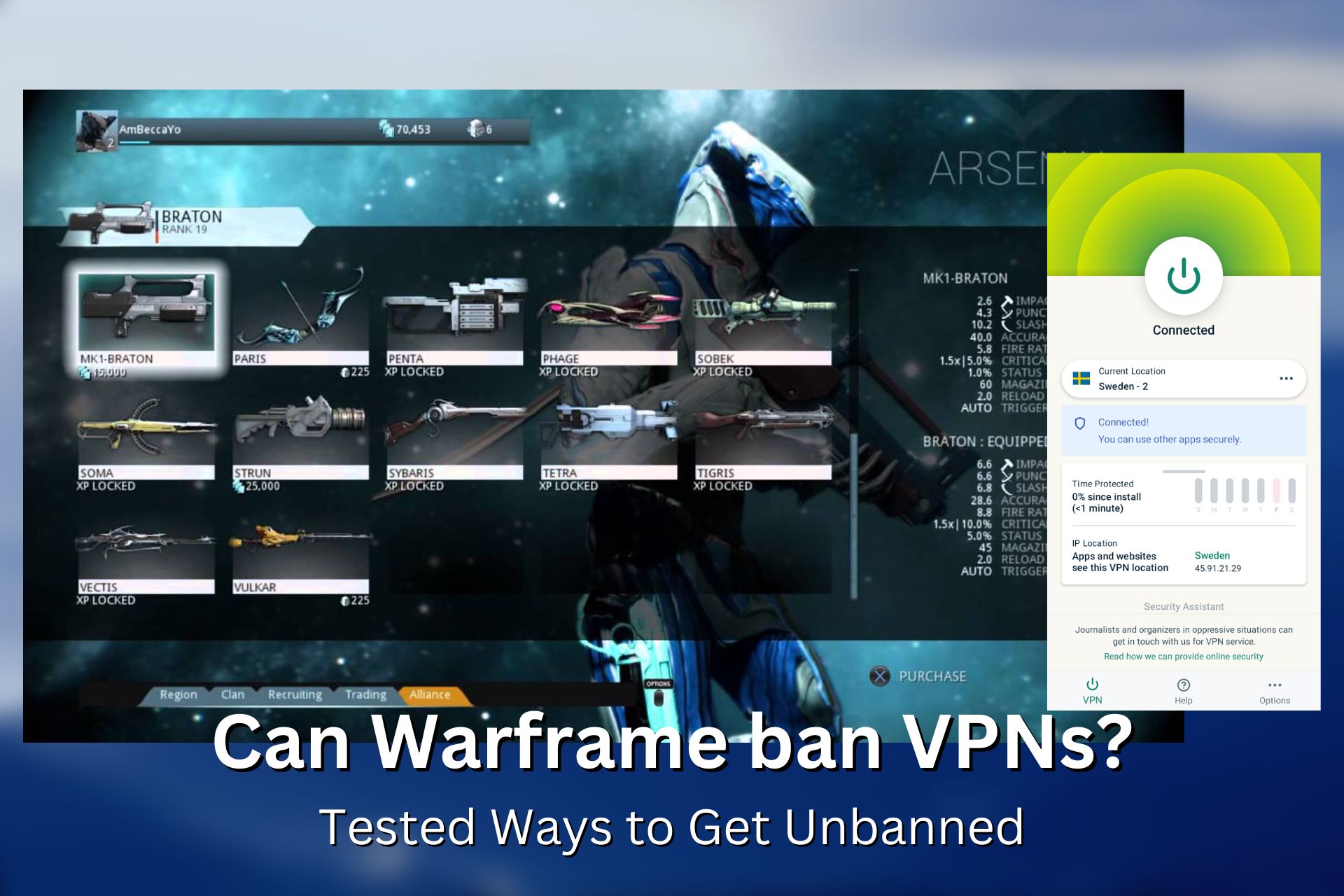 Does Warframe Ban Using a VPN? 5 Ways to Fix it