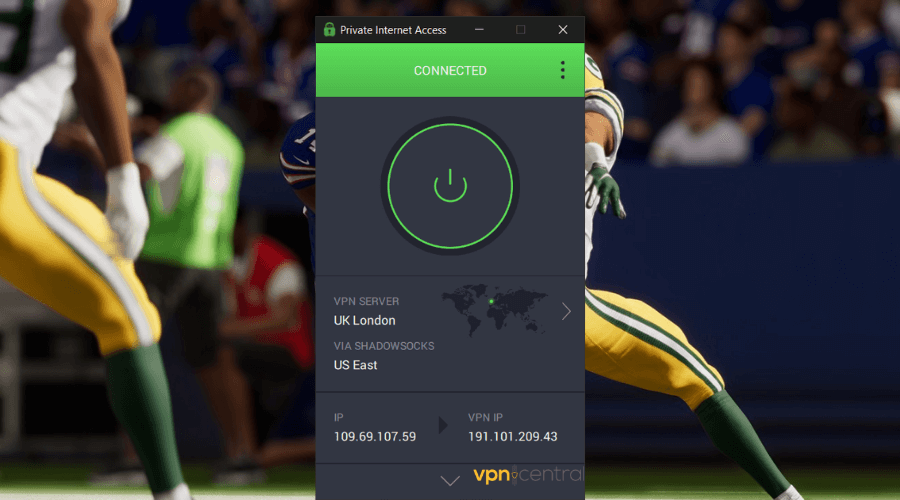 Madden NFL 22 VPN