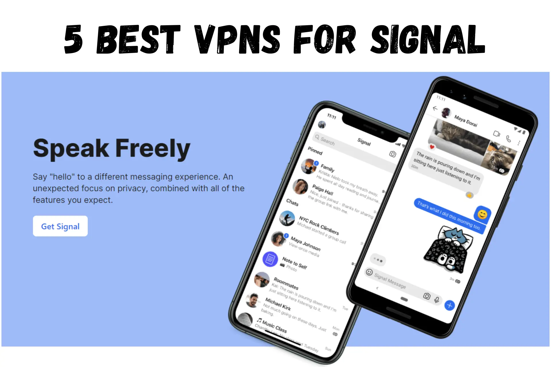 Best VPN for Signal