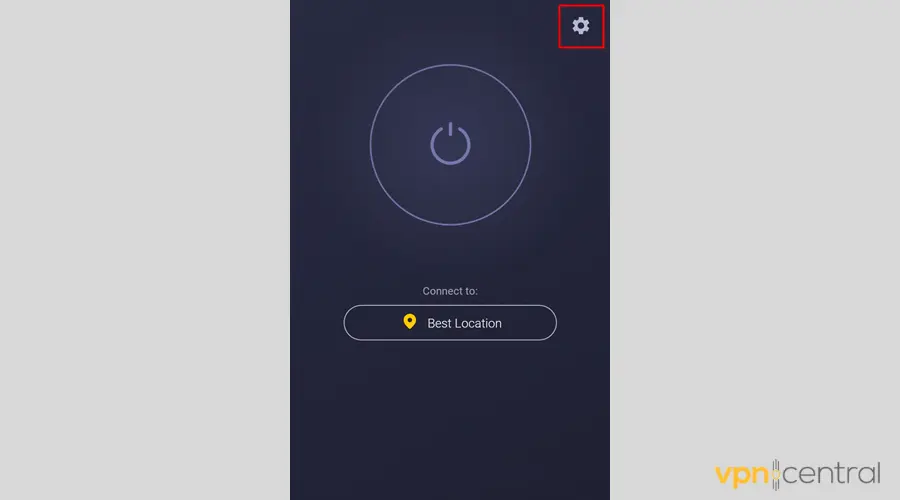 CyberGhost for Android Settings
