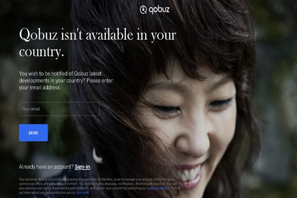 Qobuz Not Available in Your Country: 4 Easy Ways to Fix it