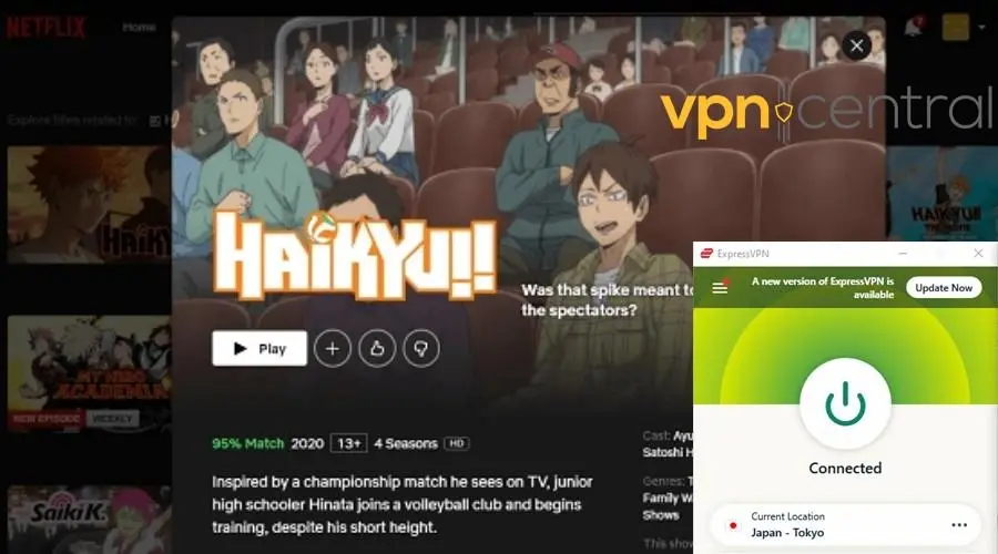 Best website discount to watch haikyuu