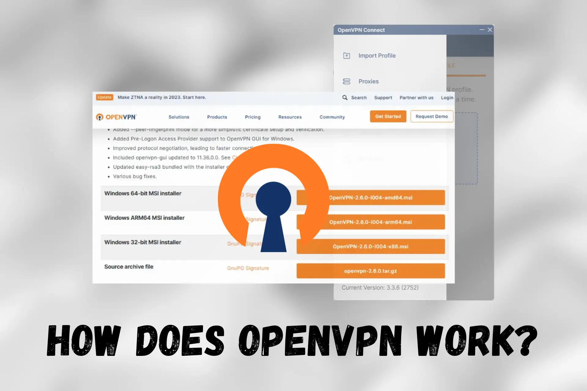 how does openvpn work