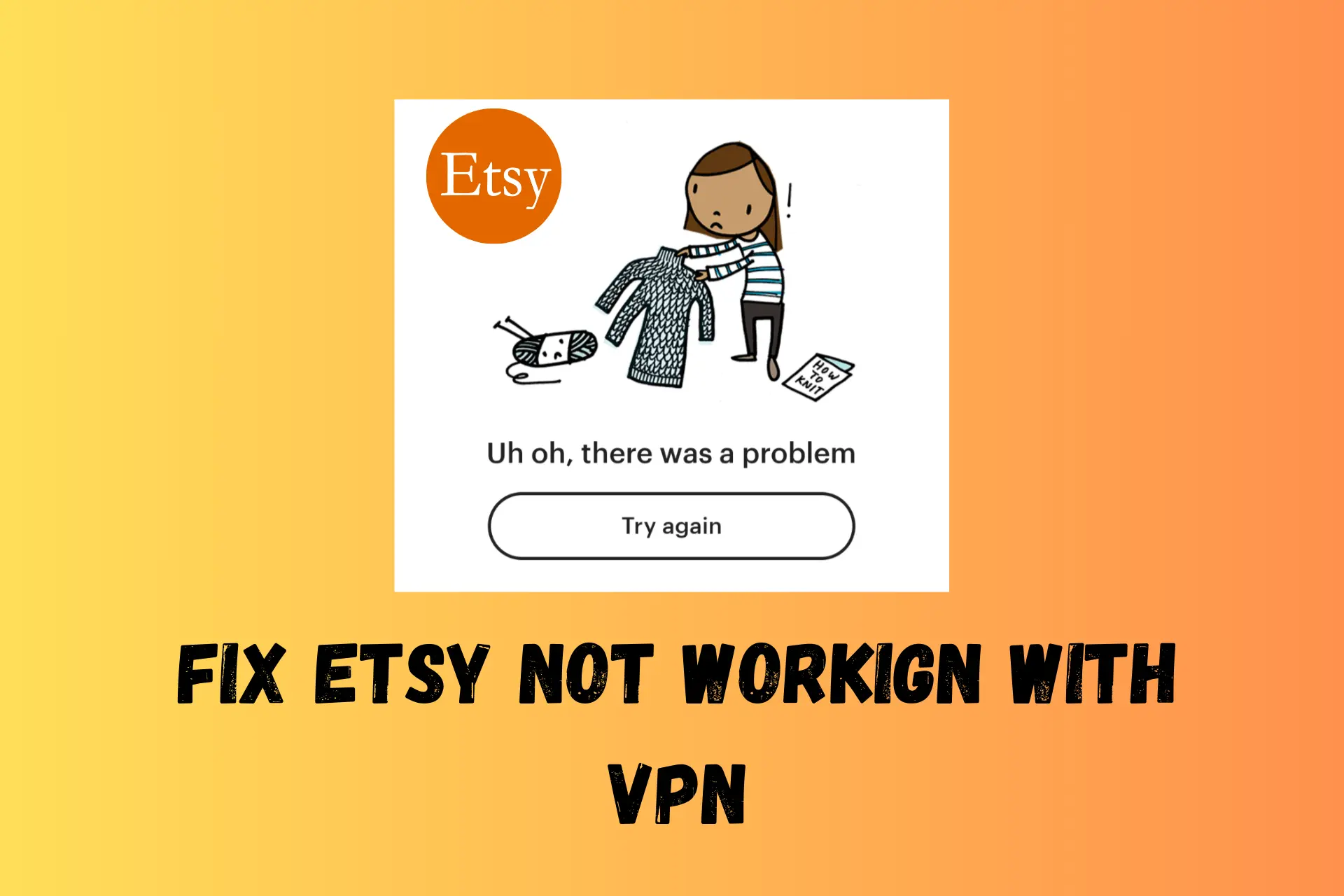 etsy not working with vpn