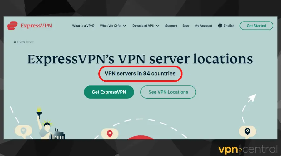 expressvpn server network