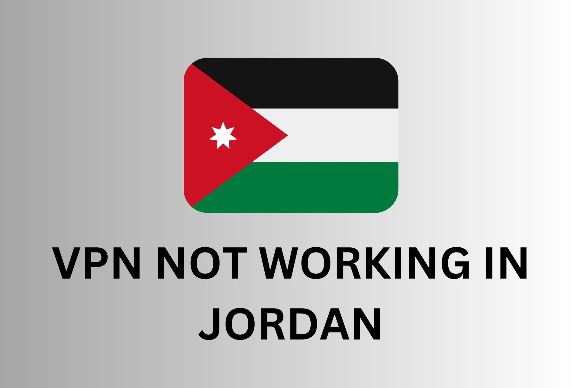 vpn not working in jordan