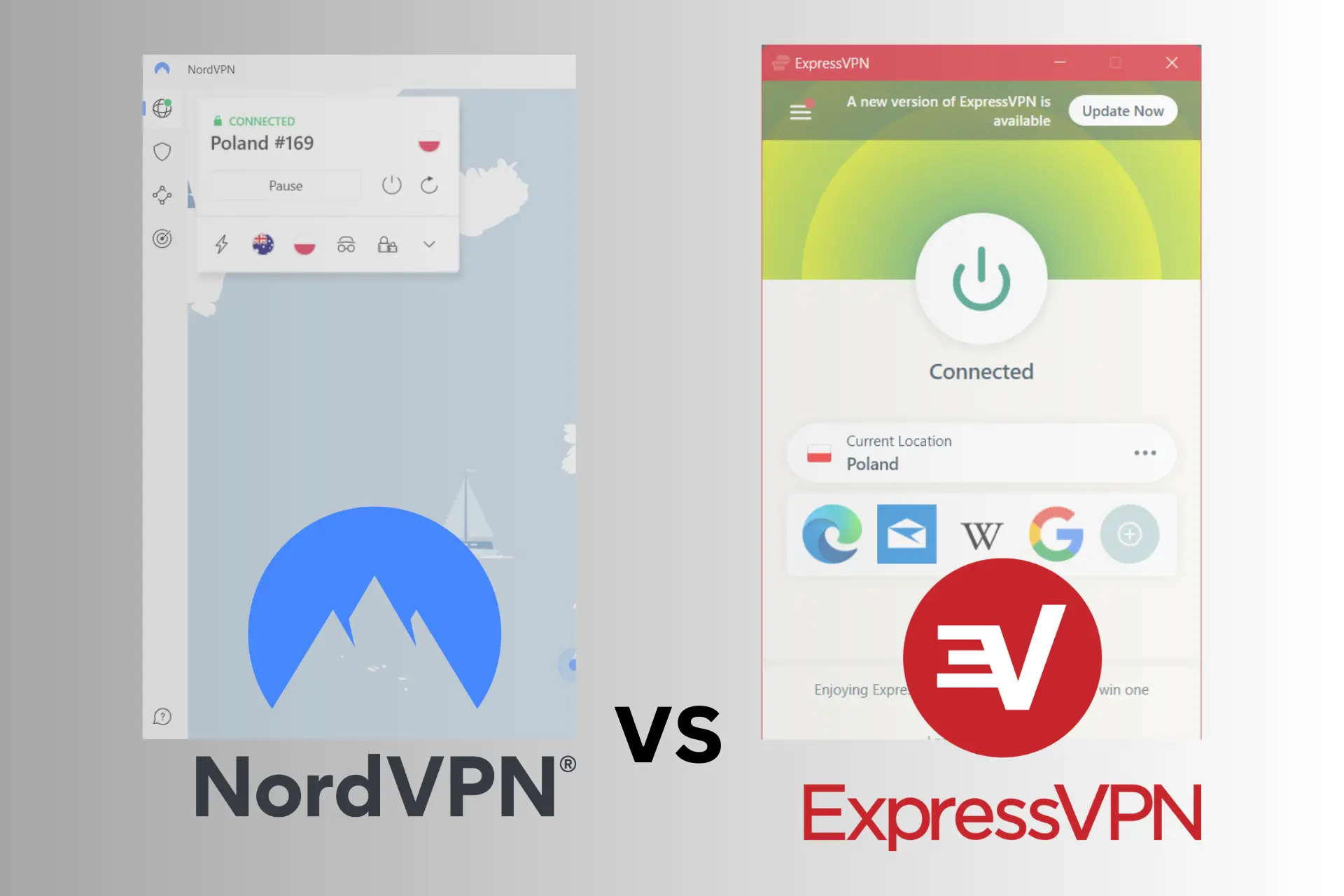 nordvpn vs expressvpn featured image
