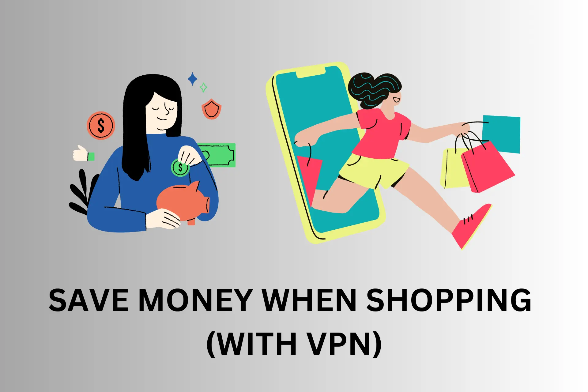 use a vpn to save money shopping online