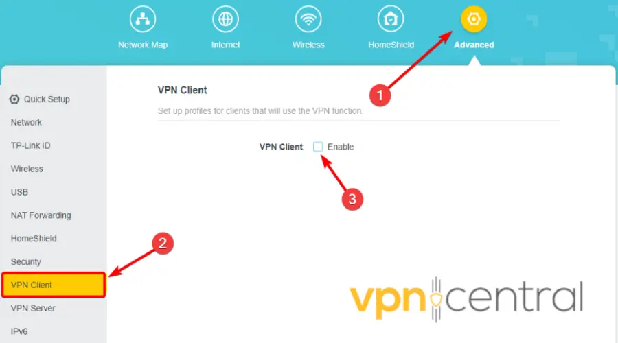 Add VPN to MiFi