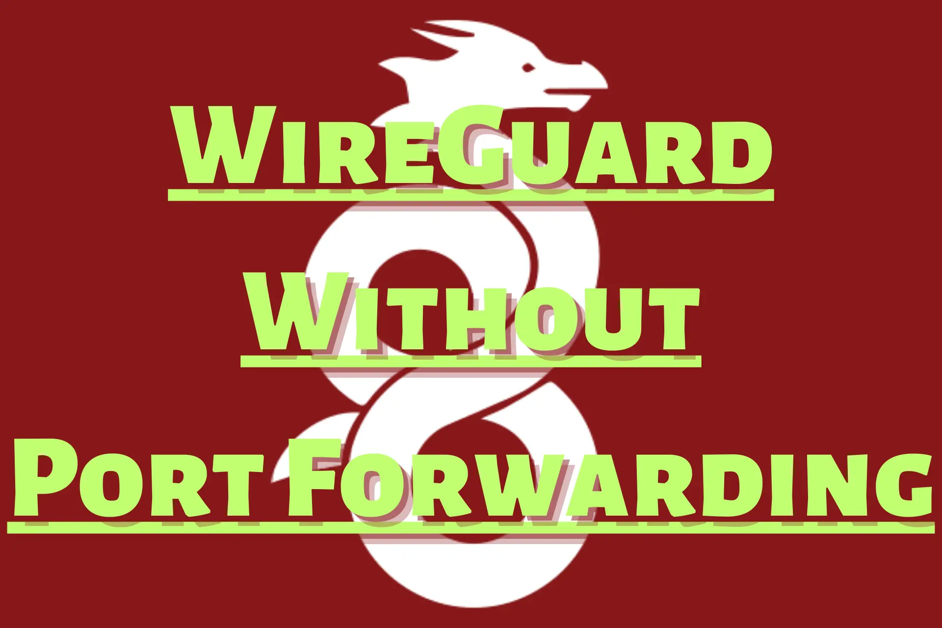 WireGuard without port forwarding