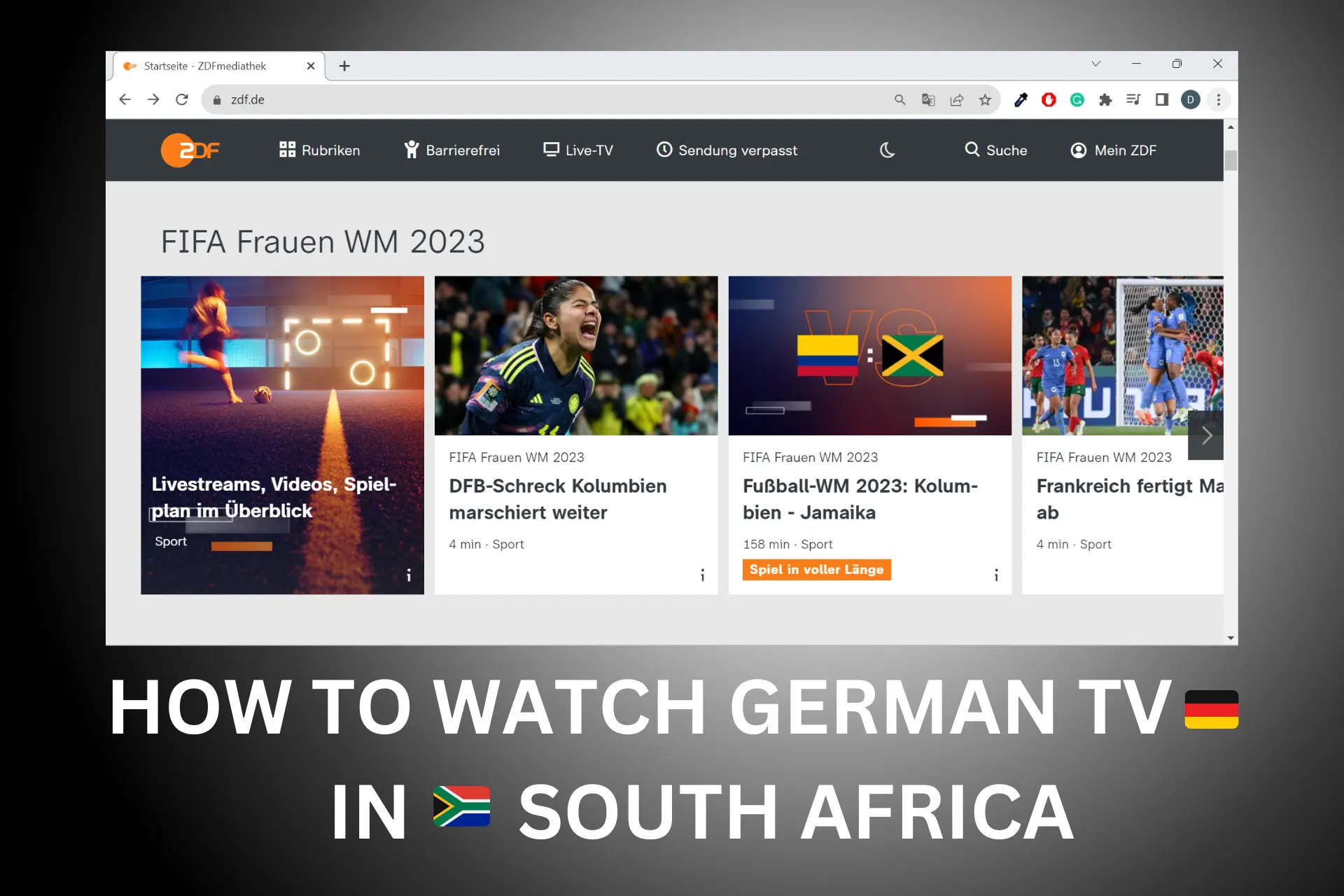 HOW TO WATCH GERMAN TV IN SOUTH AFRICA