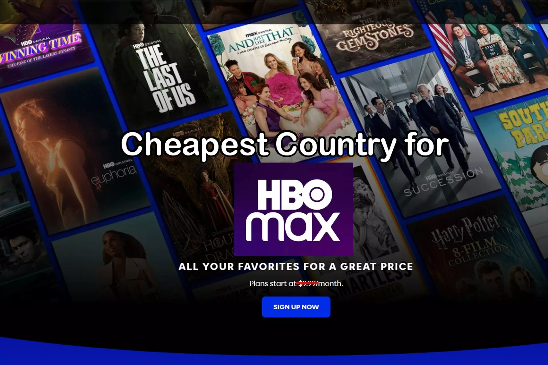 Cheapest country for HBO Max