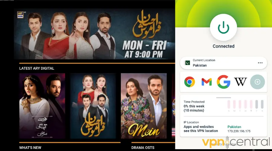 Pakistani TV with ExpressVPN