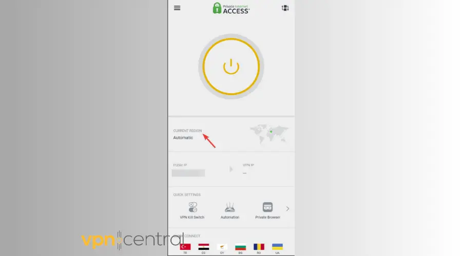 pia dashboard android
