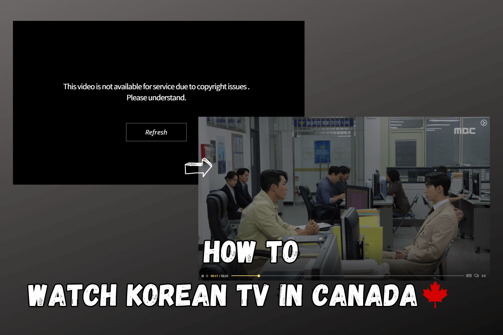how to watch korean tv in canada