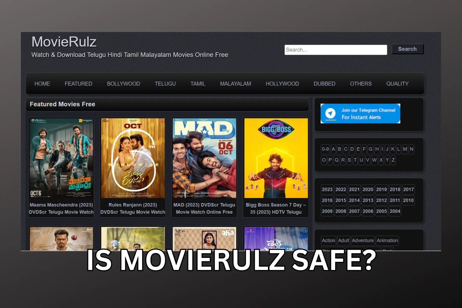 is movierulz safe
