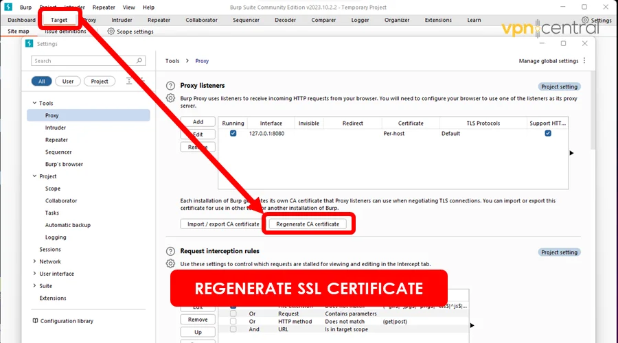regenerate ssl certificate