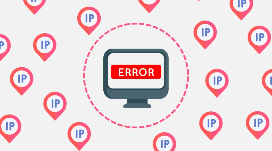 repairing ip address proxy error
