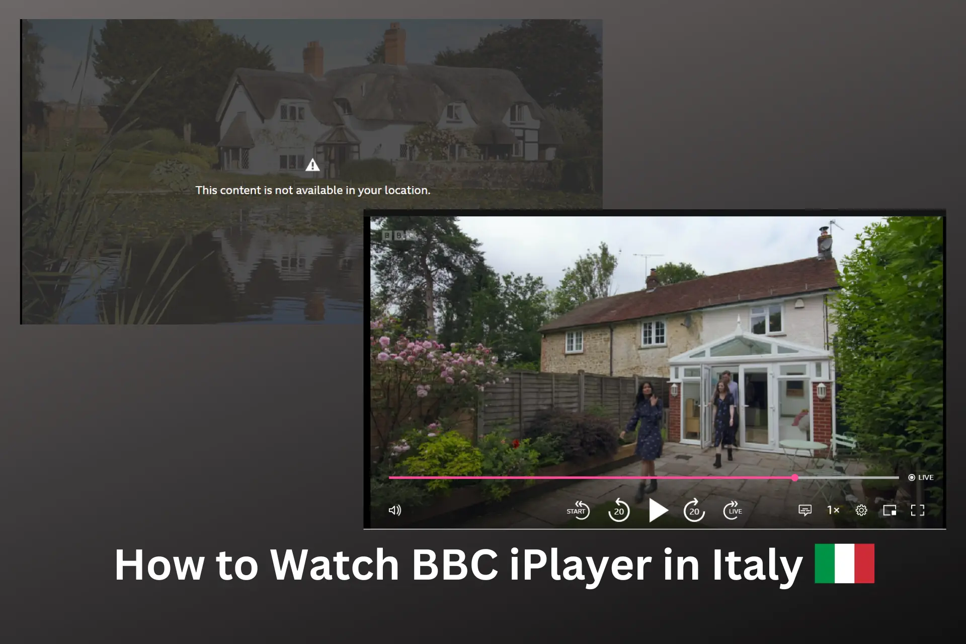 watch bbc iplayer in italy