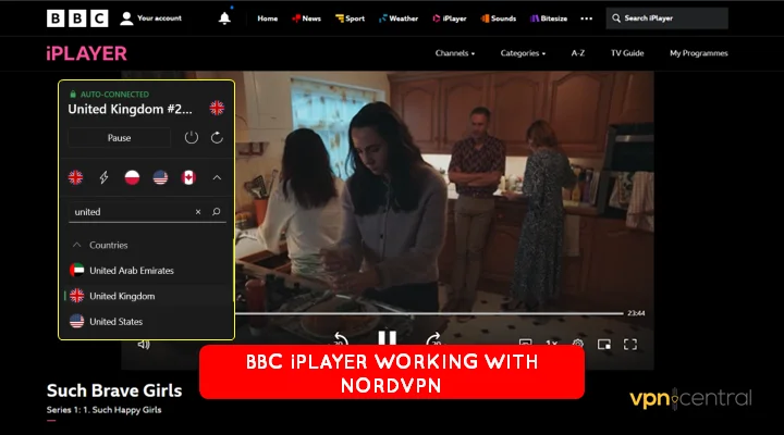 bbc iplayer working with nordvpn in turkey