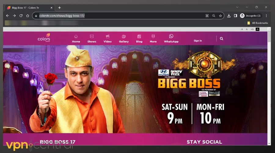 bigg boss online on colors tv