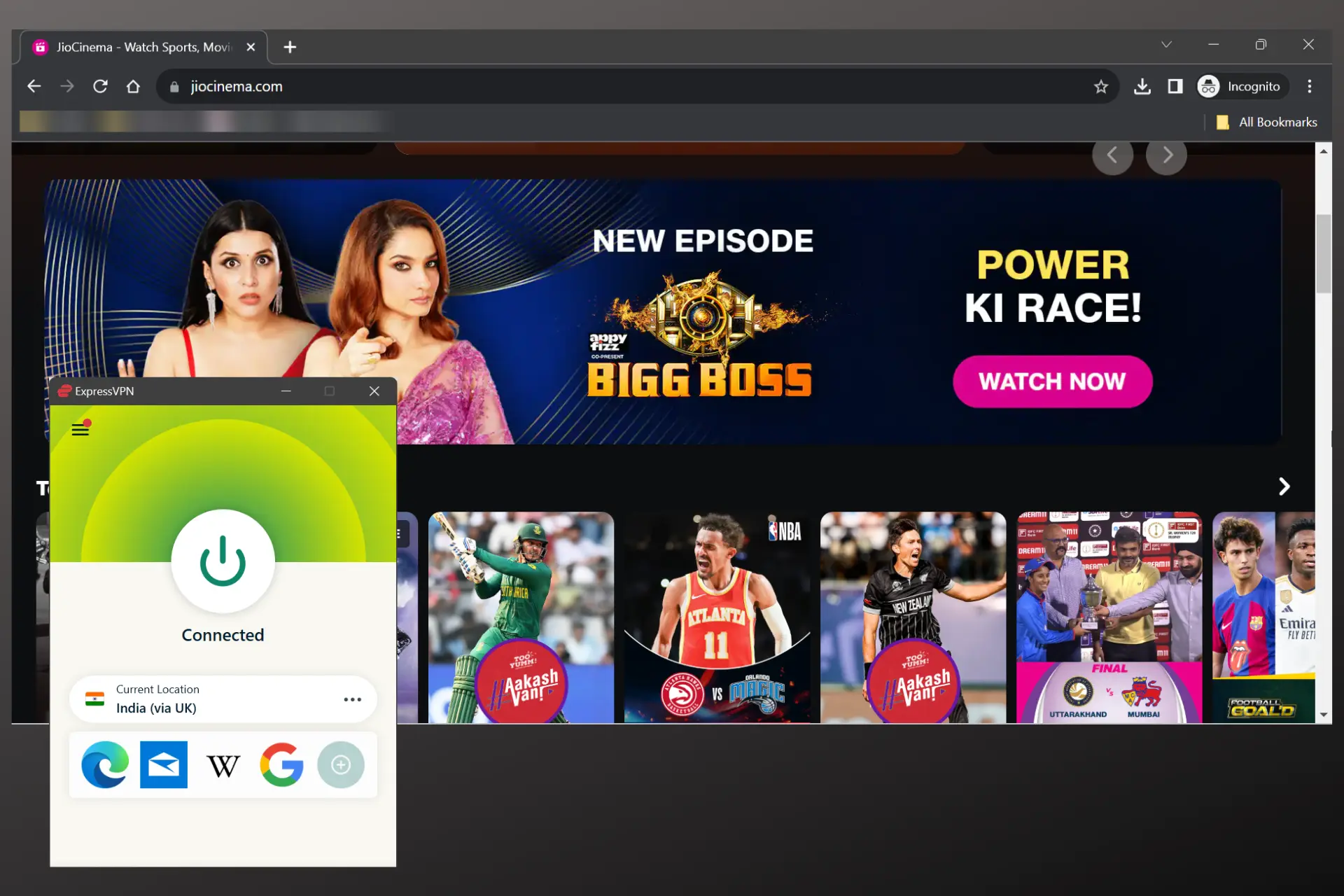how to watch bigg boss online outside india