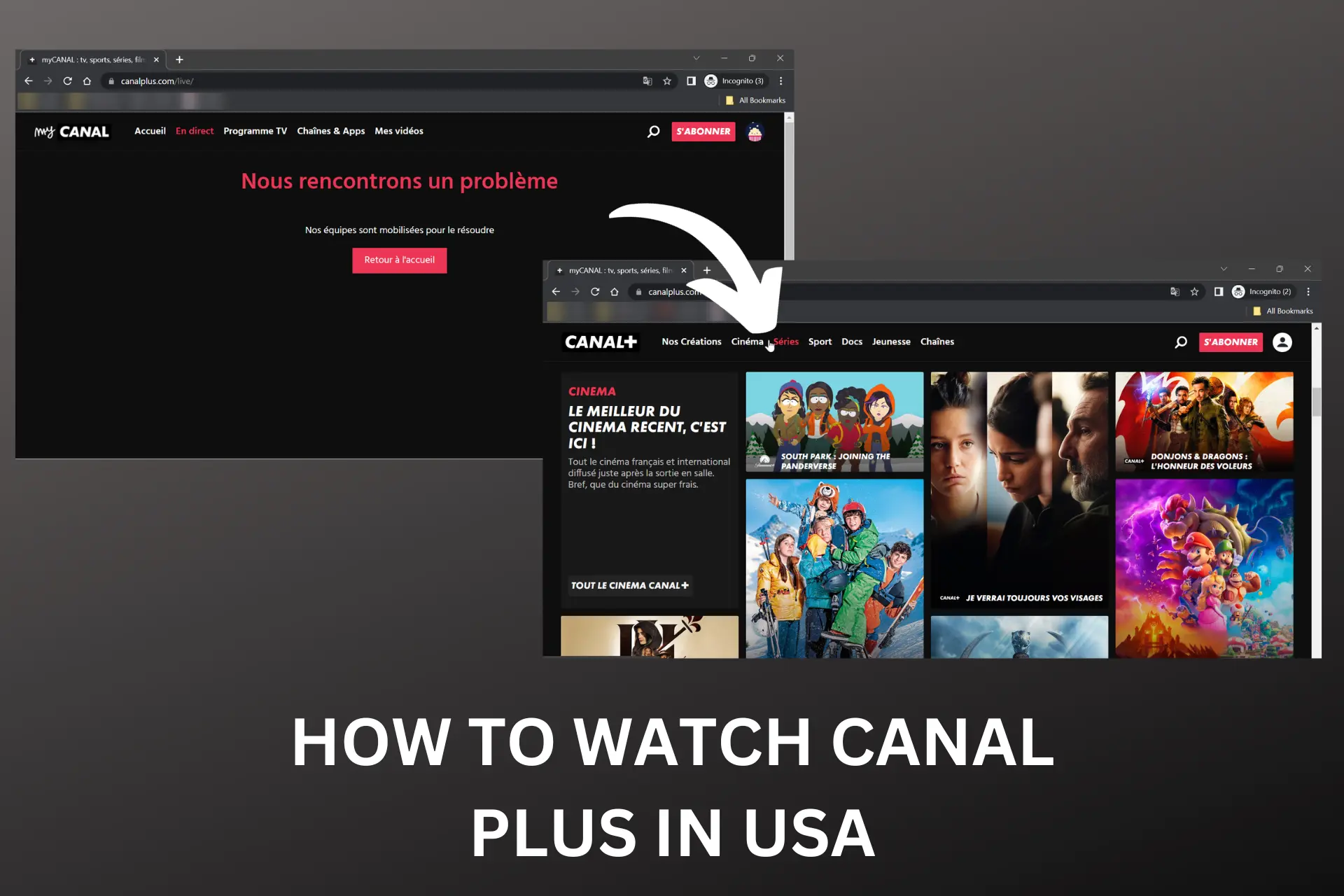 watch canal plus in usa