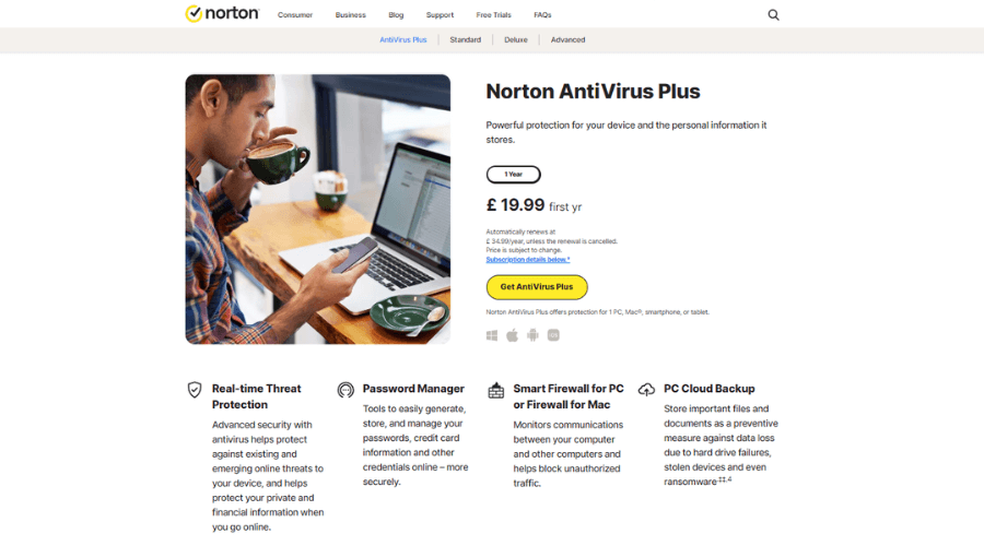 Norton antivirus website