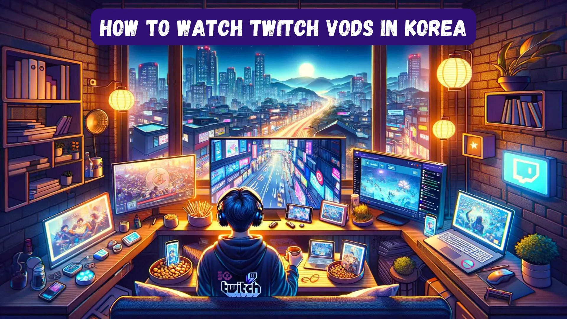 How to Watch Twitch VODs in Korea