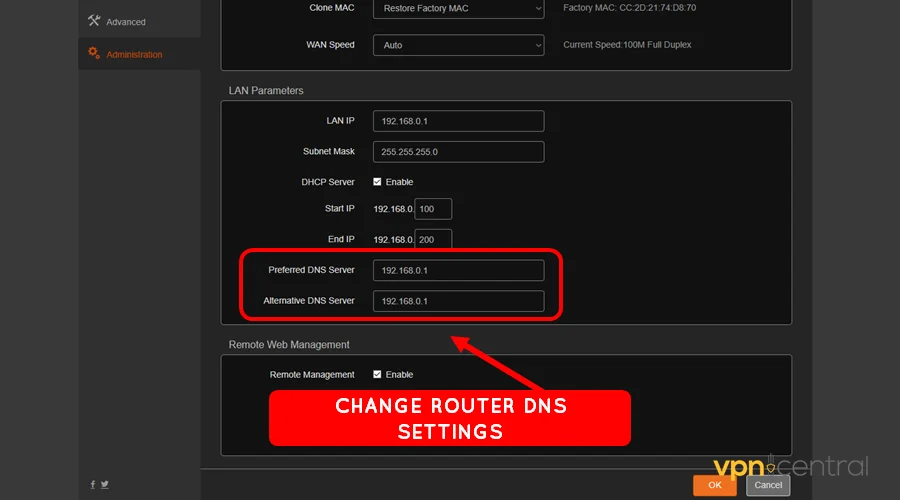 configure smartdns proxy on your router
