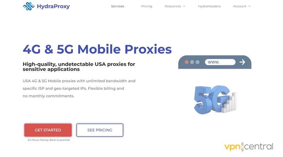 hydraproxy mobile proxies