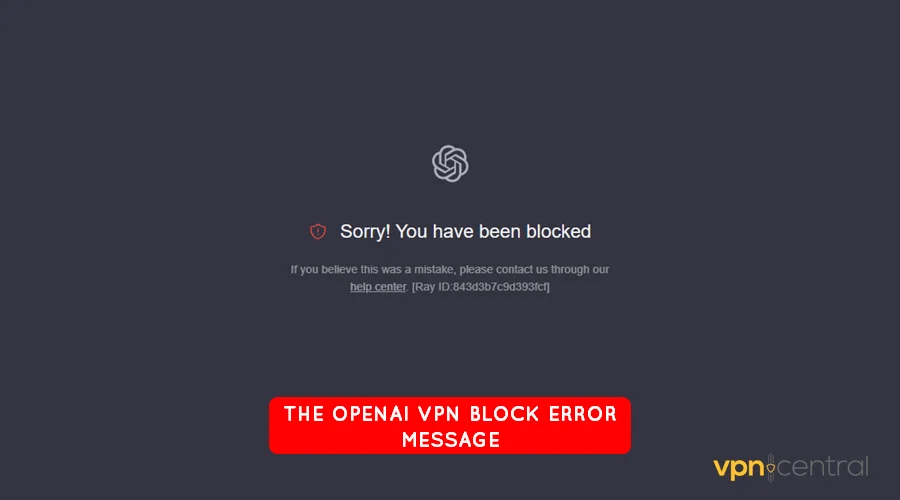 openai vpn block error message