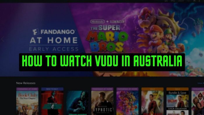 How to Watch Vudu in Australia