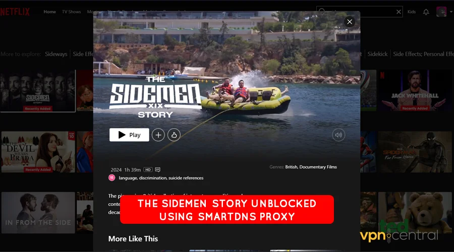 sidemen story working with smartdns proxy
